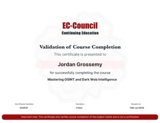 Special Certification Badge